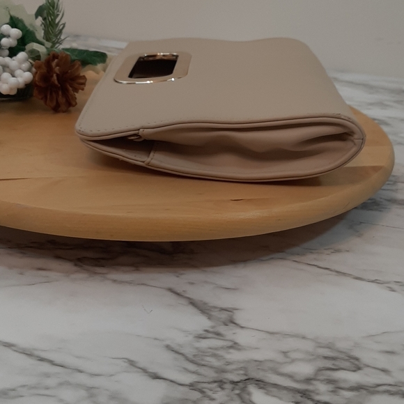 Call it spring beige rectangular hand clut… - Picture 6 of 16